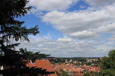 Stadtteil Versbach bei Würzburg