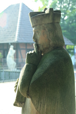Lüdinghausen, Statue St. Johannes Nepomuk