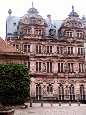 Heidelberger Schloss, grosse Fassade