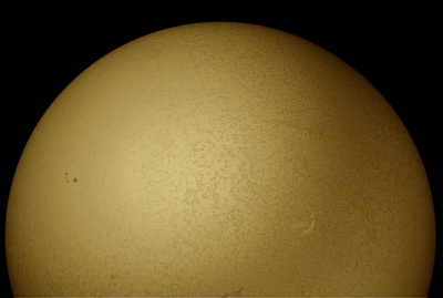 Oberfläche der Sonne am 27.August 2012