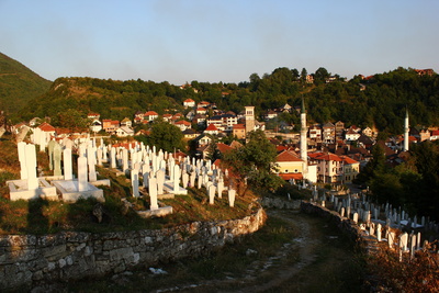 In die Altstadt von Travnik