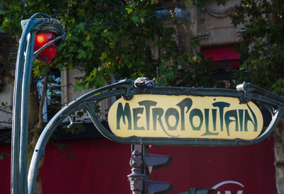 Metro-Eingang Paris