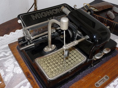 Ganz besondere Schreibmaschine