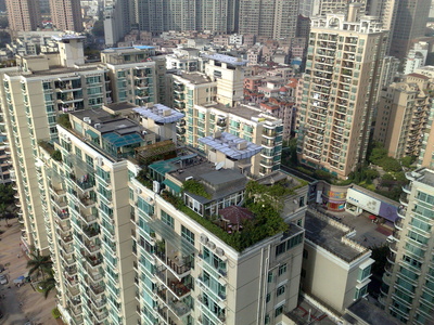 Dachgärten in Shenzhen