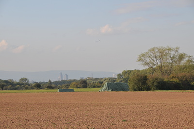 Blick nach Frankfurt