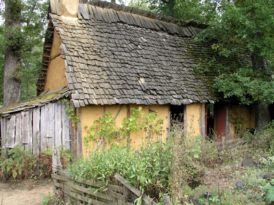 Fachwerkhaus in Guédelon