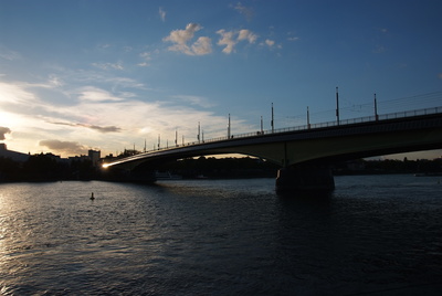 Rheinbrücke bei Bonn