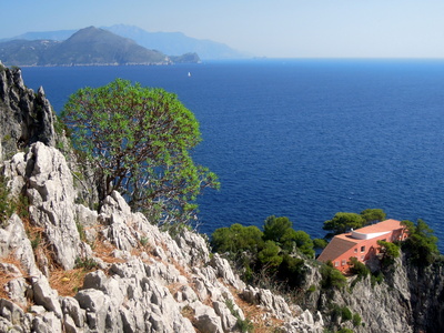 Die Rote Villa auf Capri