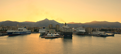 Im Hafen von Palermo