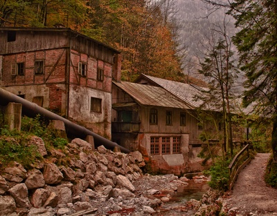 Mühle an der Seisenbachklamm