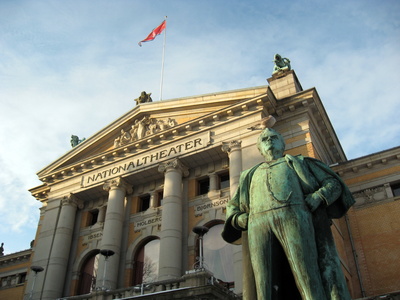 Das Nationaltheater in Oslo
