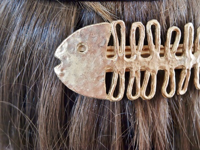Fisch- Haarspange