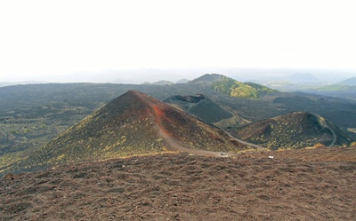 Vulkanlandschaft am Ätna