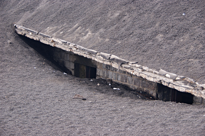 Im 2005 verschüttetes Berghaus