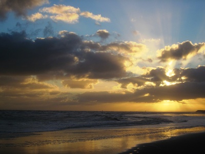 Sonnenaufgang auf Wangerooge