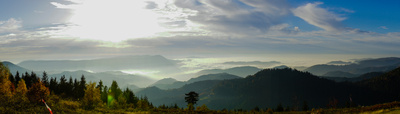 Panoramablick zum Südschwarzwald