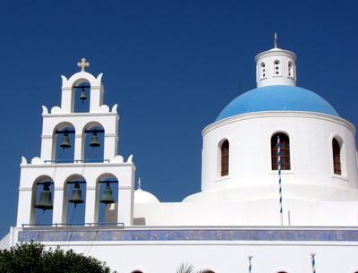 Kirche auf Oia/Santorini