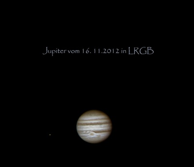 Jupiter in LRGB