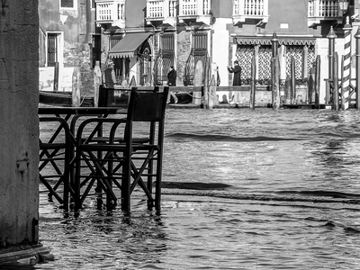 Canal Grande bei acqua alta