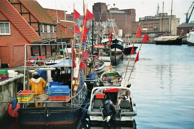 Alter Hafen in Wismar
