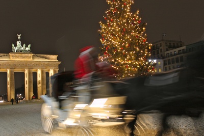 Weihnachten am Brandenburger Tor