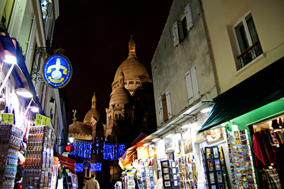 Montmartre mit  Sacré-Cur