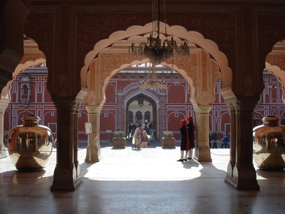 Palastbezirk Jaipur, Indien