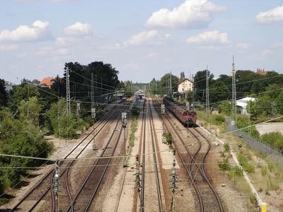 Bahngleise in München