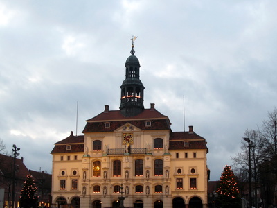 Das Rathaus von Lüneburg