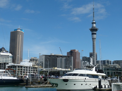 Auckland Hafen 1