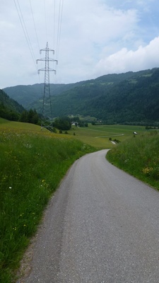 Hügeliger Mur-Radweg