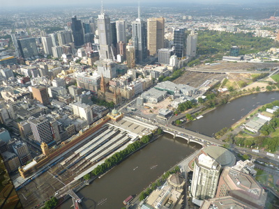 Melbourne von oben 1