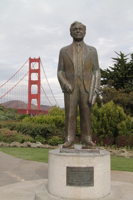 Joseph B. Strauss, Erbauer der Golden Gate Bridge