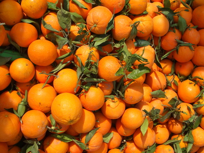 Apfelsinen sind gesund