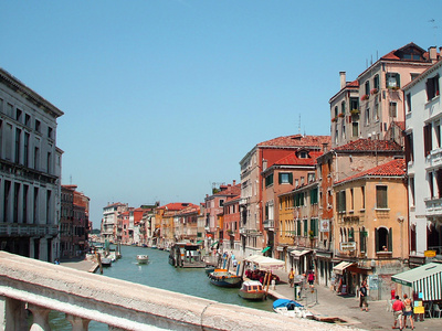 Venedig - ein Nebenkanal