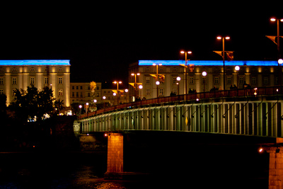 Linz bei Nacht