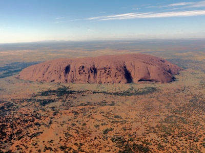 Uluru von oben 1