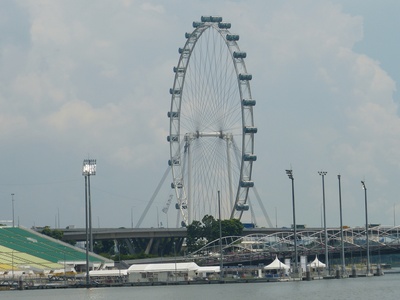 Singapur: Riesenrad