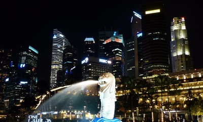 Singapur bei Nacht 4