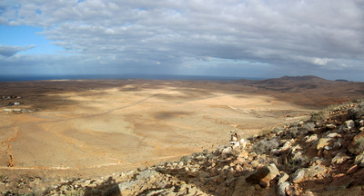 Fuerteventura von Tindaya aus gesehen