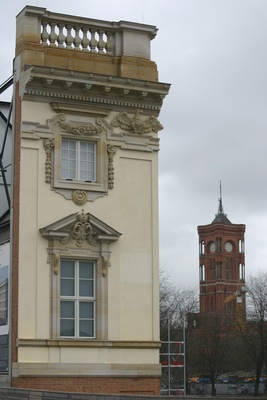 "Berliner Stadtschloss" und "Rotes Rathaus"