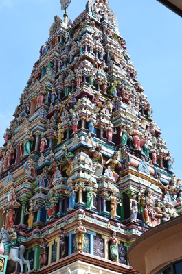 skulpturen tempel in indien