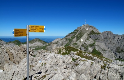 Alpsteingebiet mit Säntis