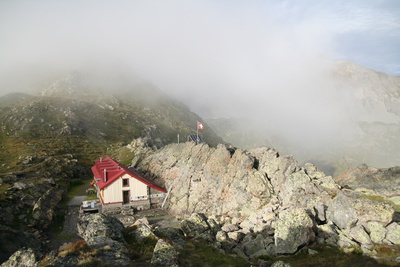 Schweiz, Collonge, Berghütte "Cabane du Demecre"