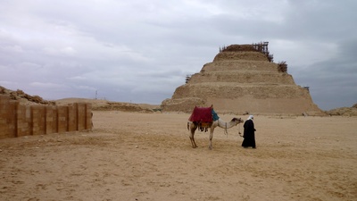 Djoser-Pyramide in Sakkara