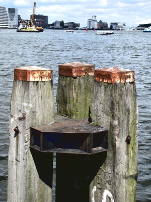 Amsterdamer Hafen (Detail)