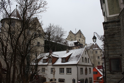 Winterliches Meersburg