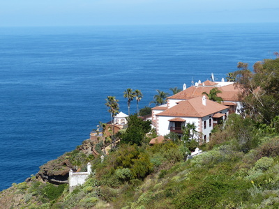 Villa über dem Meer