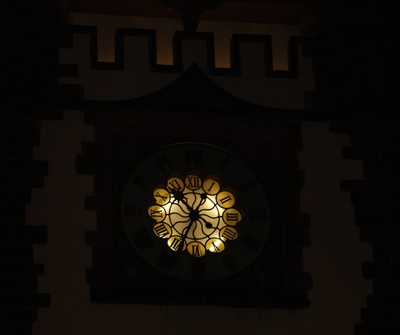 Uhr am Martinstor, Freiburg