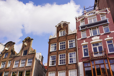 Amsterdam Hausgiebel Altstadt